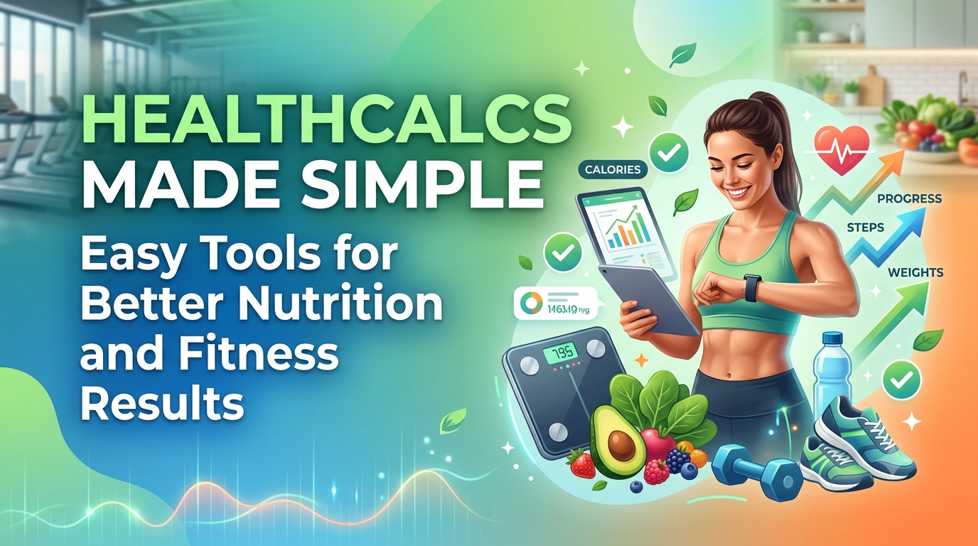 HealthCalcs Made Simple: Easy Tools for Better Nutrition and Fitness Results