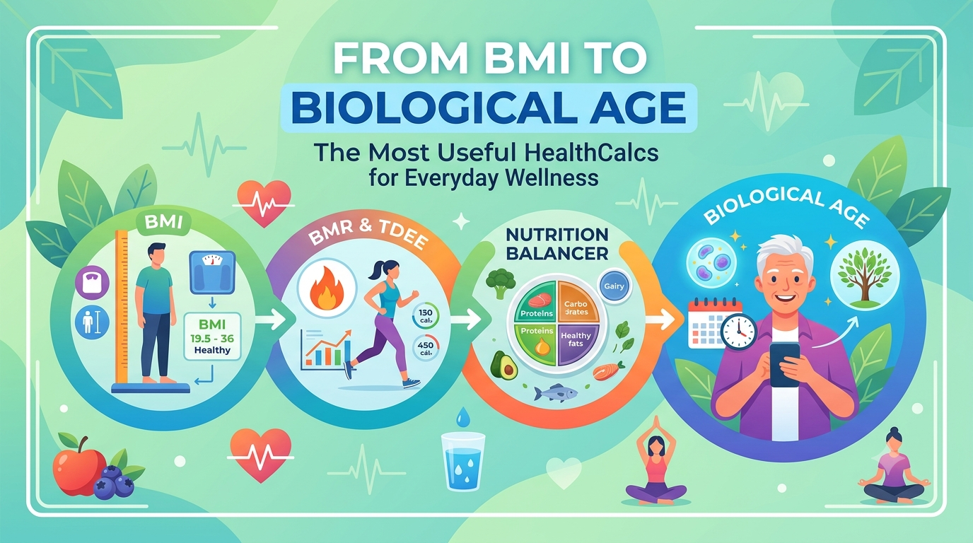 From BMI to Biological Age: The Most Useful HealthCalcs for Everyday Wellness