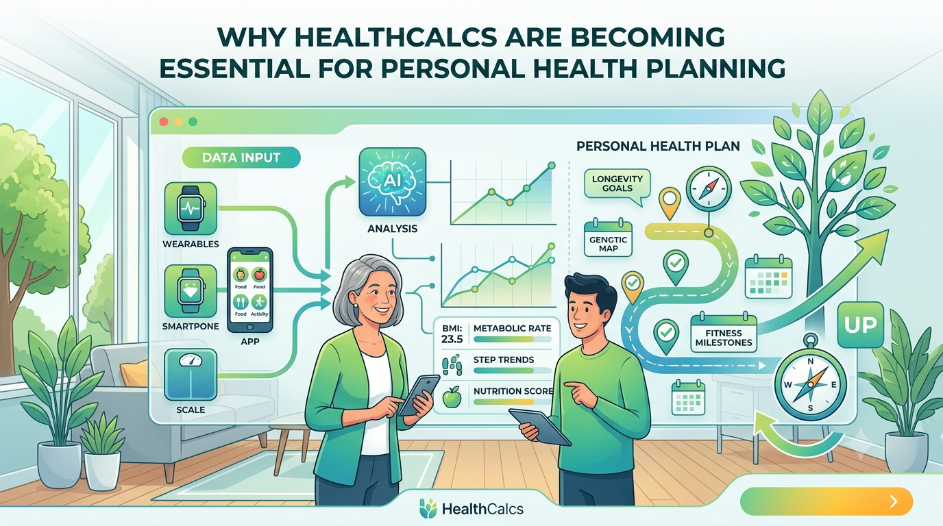 Why HealthCalcs Are Becoming Essential for Personal Health Planning
