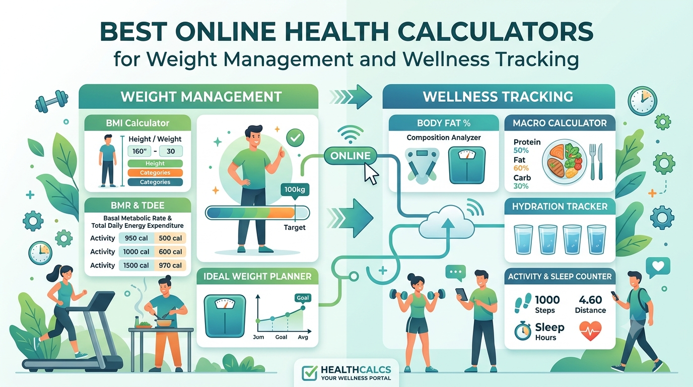 Best Online Health Calculators for Weight Management and Wellness Tracking