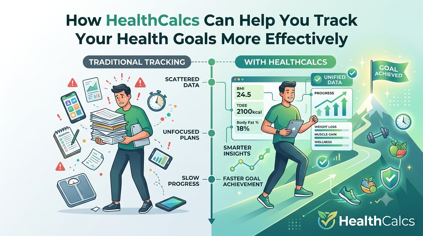 How HealthCalcs Can Help You Track Your Health Goals More Effectively