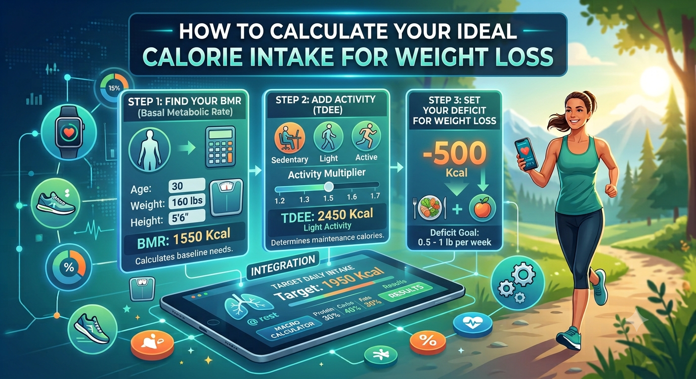 How to Calculate Your Ideal Calorie Intake for Weight Loss