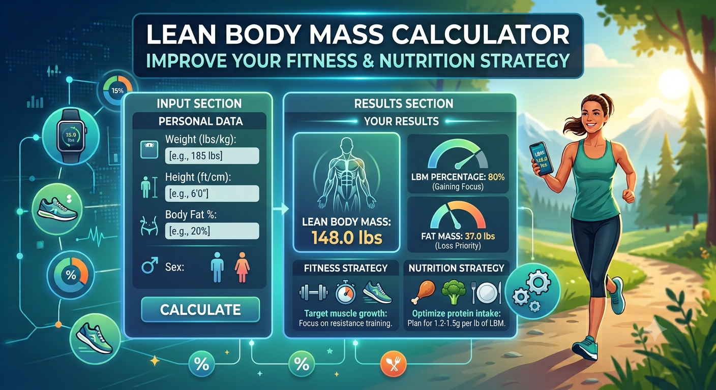 Lean Body Mass Calculator: Improve Your Fitness and Nutrition Strategy