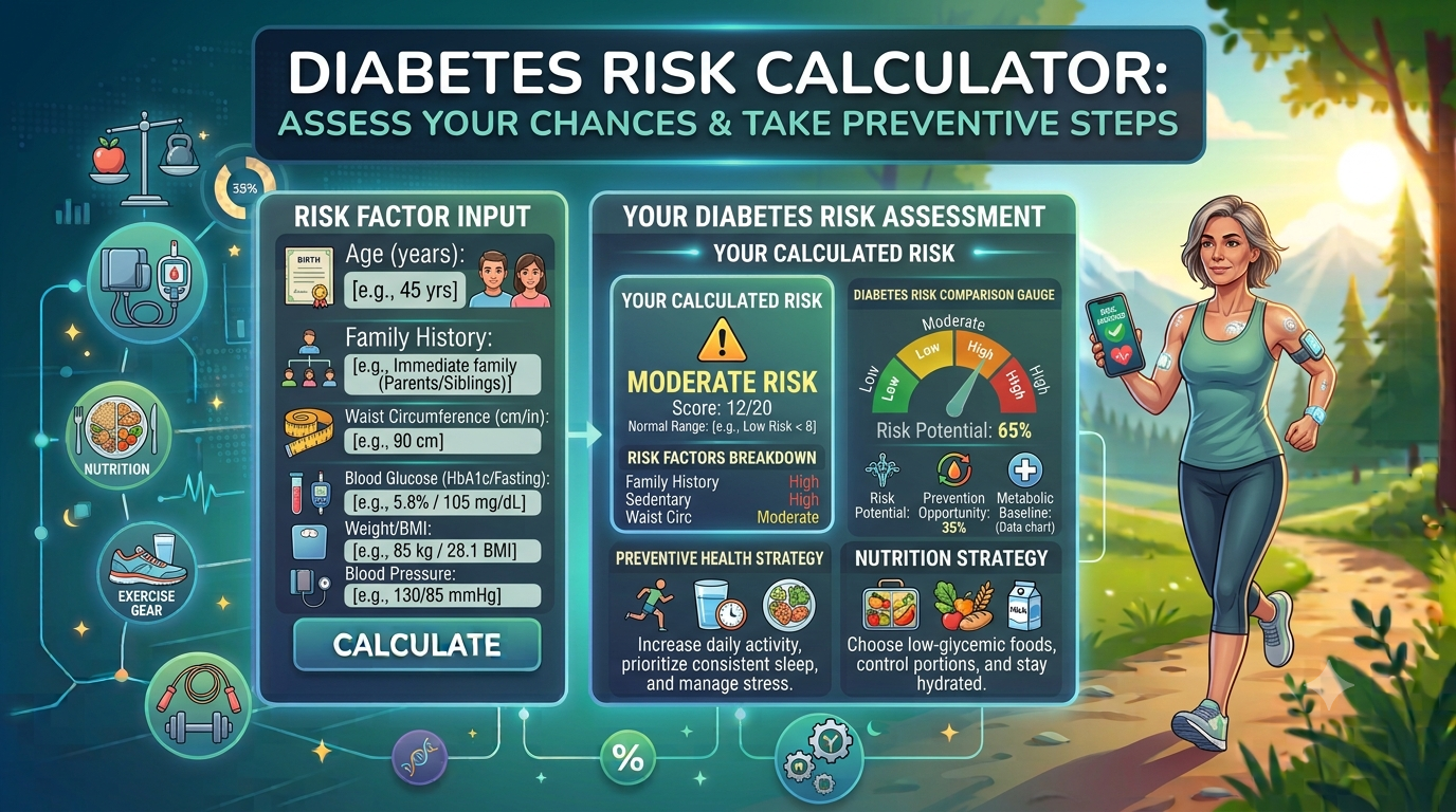 Diabetes Risk Calculator: Assess Your Chances and Take Preventive Steps