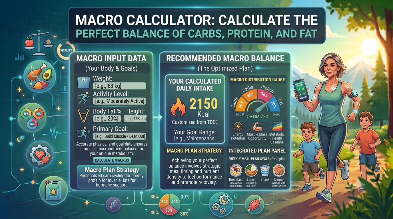 Macro Calculator: Calculate the Perfect Balance of Carbs, Protein, and Fat