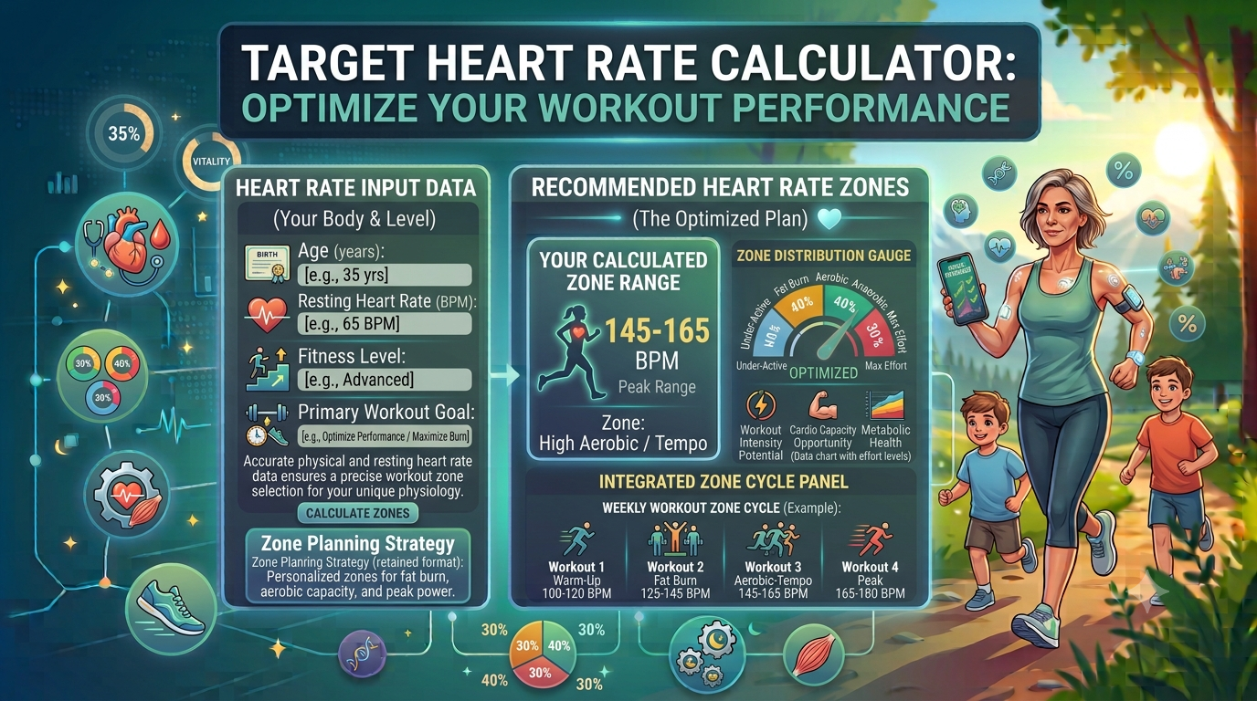 Target Heart Rate Calculator: Optimize Your Workout Performance