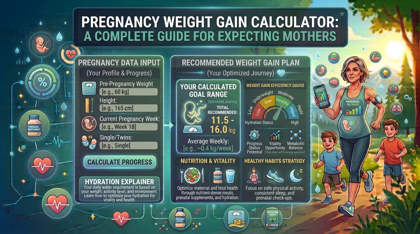 Pregnancy Weight Gain Calculator: A Complete Guide for Expecting Mothers