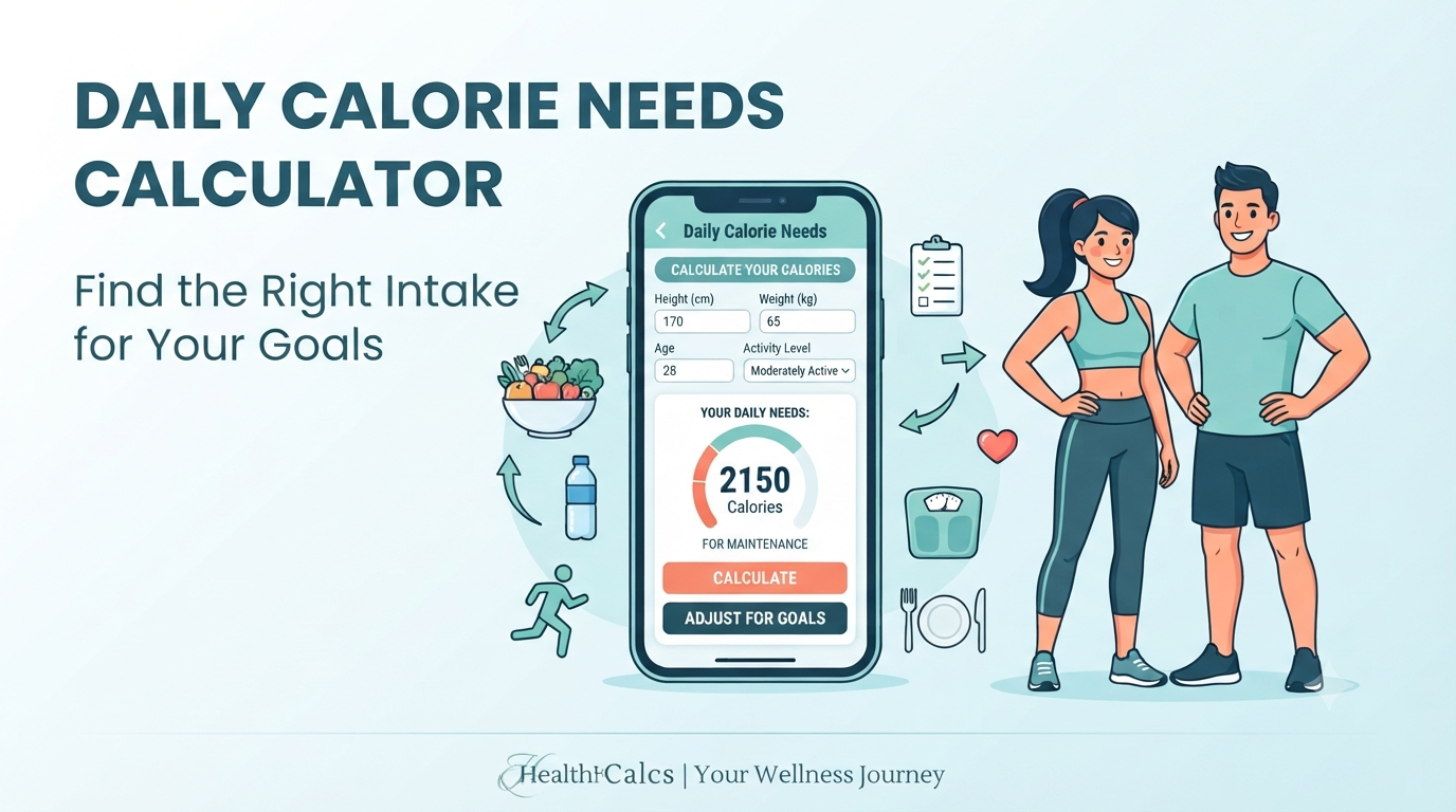 Daily Calorie Needs Calculator: Find the Right Intake for Your Goals