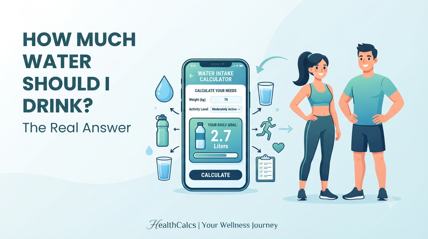 How Much Water Should I Drink? The Real Answer